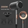 Professional Hair Dryers 2000W Strong Powerful Hot And Cold Wind Blower With Diffuser Nozzles Fast Dry Salon Styling Tool 1