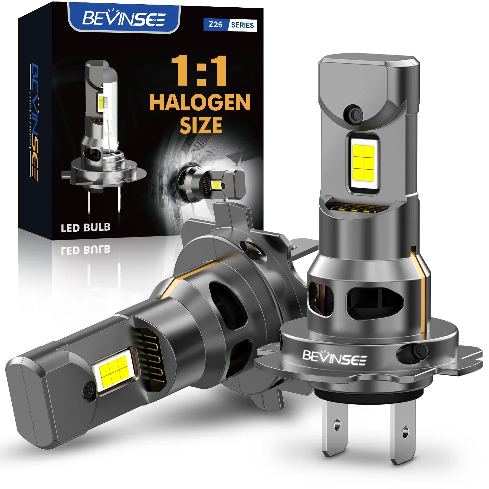 BEVINSEE H7 Fari A LED 50W 6000K Lampadine Per BMW E90 - Foto 2