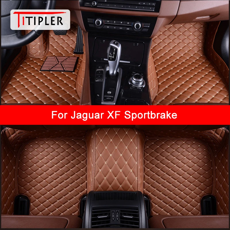 

TITIPLER Custom Car Floor Mats For Jaguar XF Sportbrake 2017-2023 Years Auto Accessories Foot Carpet