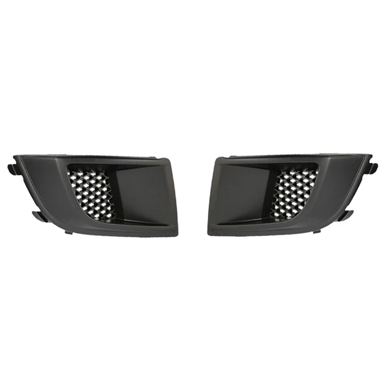 

2 Piece 57731AG38A 57731AG39A Front Bumper Fog Lamp Bezel Grille Cover Fog Lamp Grille Black ABS Car For Subaru 2008 2009