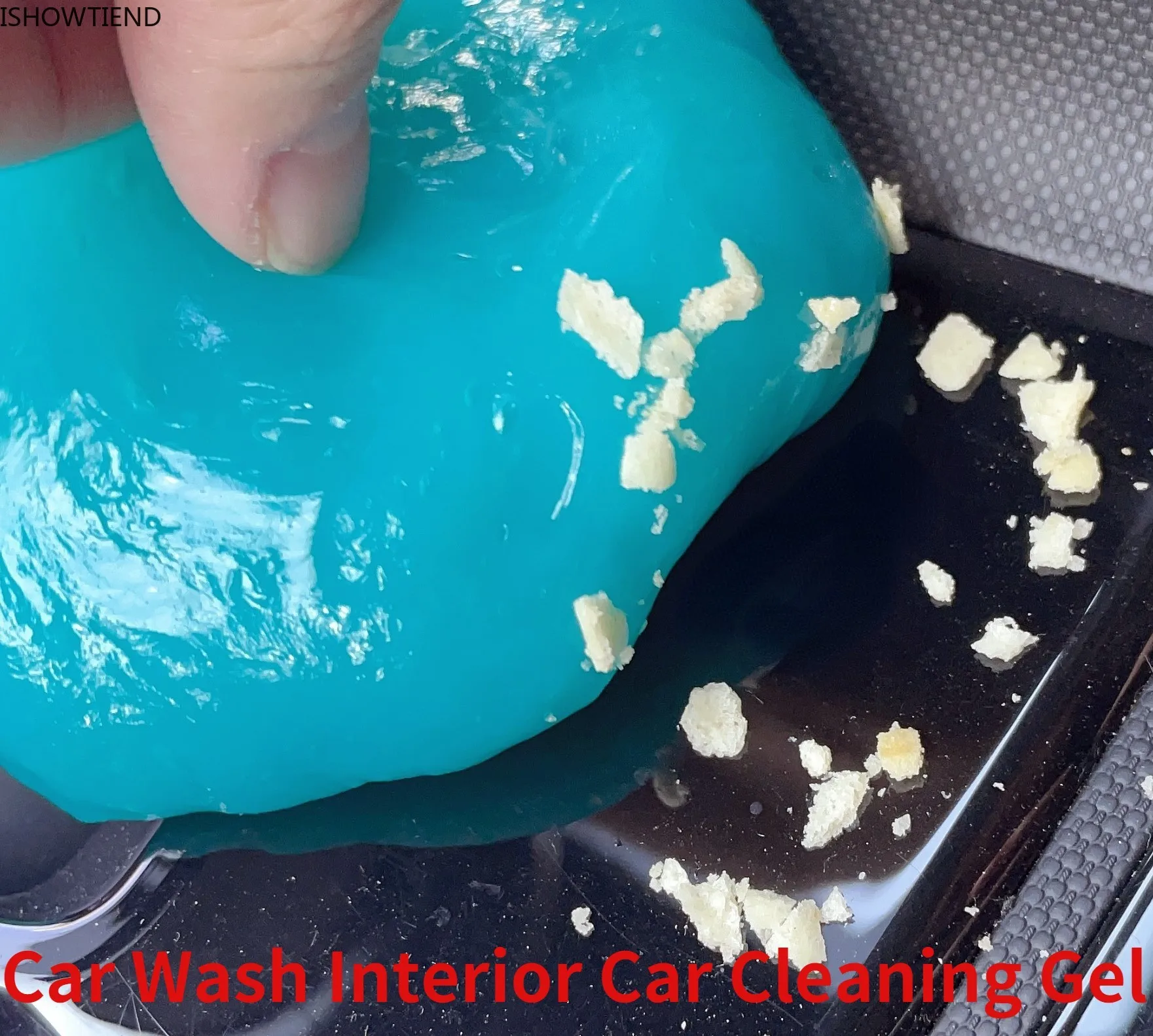 Lavagem de carro limpeza interior gel slime máquina auto vent magia removedor de poeira cola teclado do computador sujeira carro limpeza géis barra de argila - Productos do TikTok que valem a pena comprar
