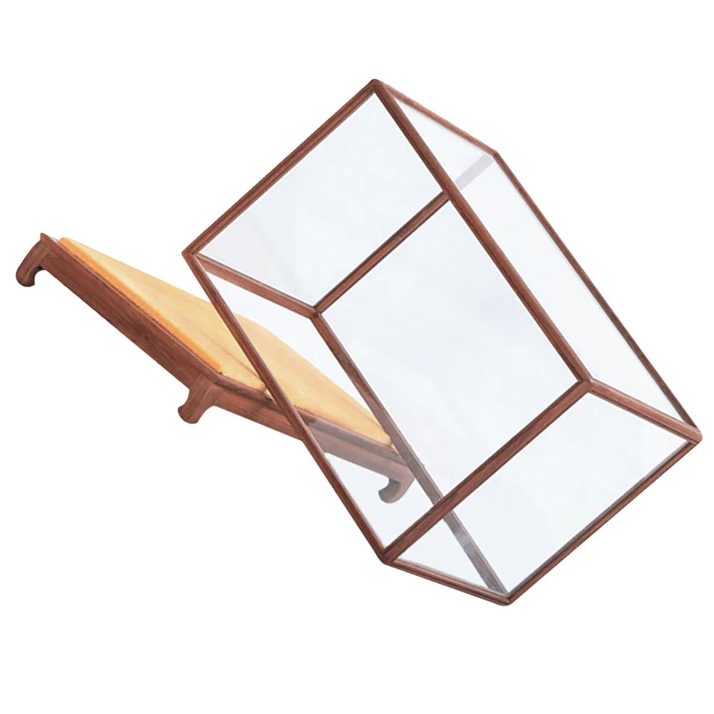 

Boxes For Collectibles Desktop Display Rack Clear Figurine Holder Case Dust-proof Model Cabinet