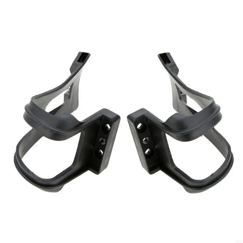 Pedali Clip Per Dita Per Mountain Bike E Bici Da Strada - Mezza Gabbia Senza Cinghie, Facile Installazione - 3