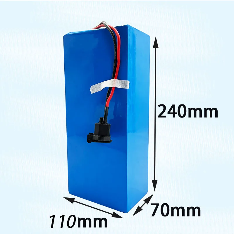 

18650 Changde 48V 100Ah 13S5P lithium-ion battery pack 48V 100000mAh 2000W built-in 50A BMS electric scooter