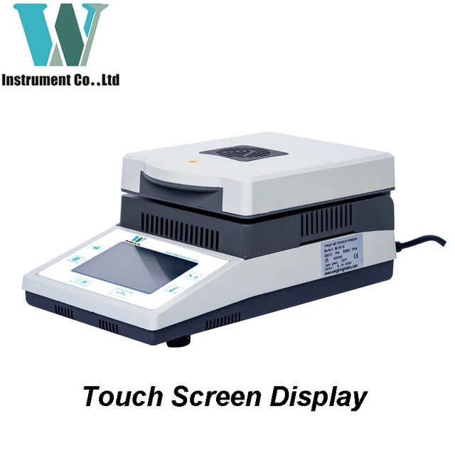 110g 0.05% 0.01% 0.1% Touch Screen Desktop Grain Professional Moisture Meter Tester Moisture Measuring Device 50g
