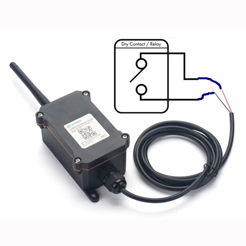 

Dragino CPN01 -- Outdoor NB-IoT Open/Close Dry Contact Sensor Open-Alarm feature weatherproof enclosure