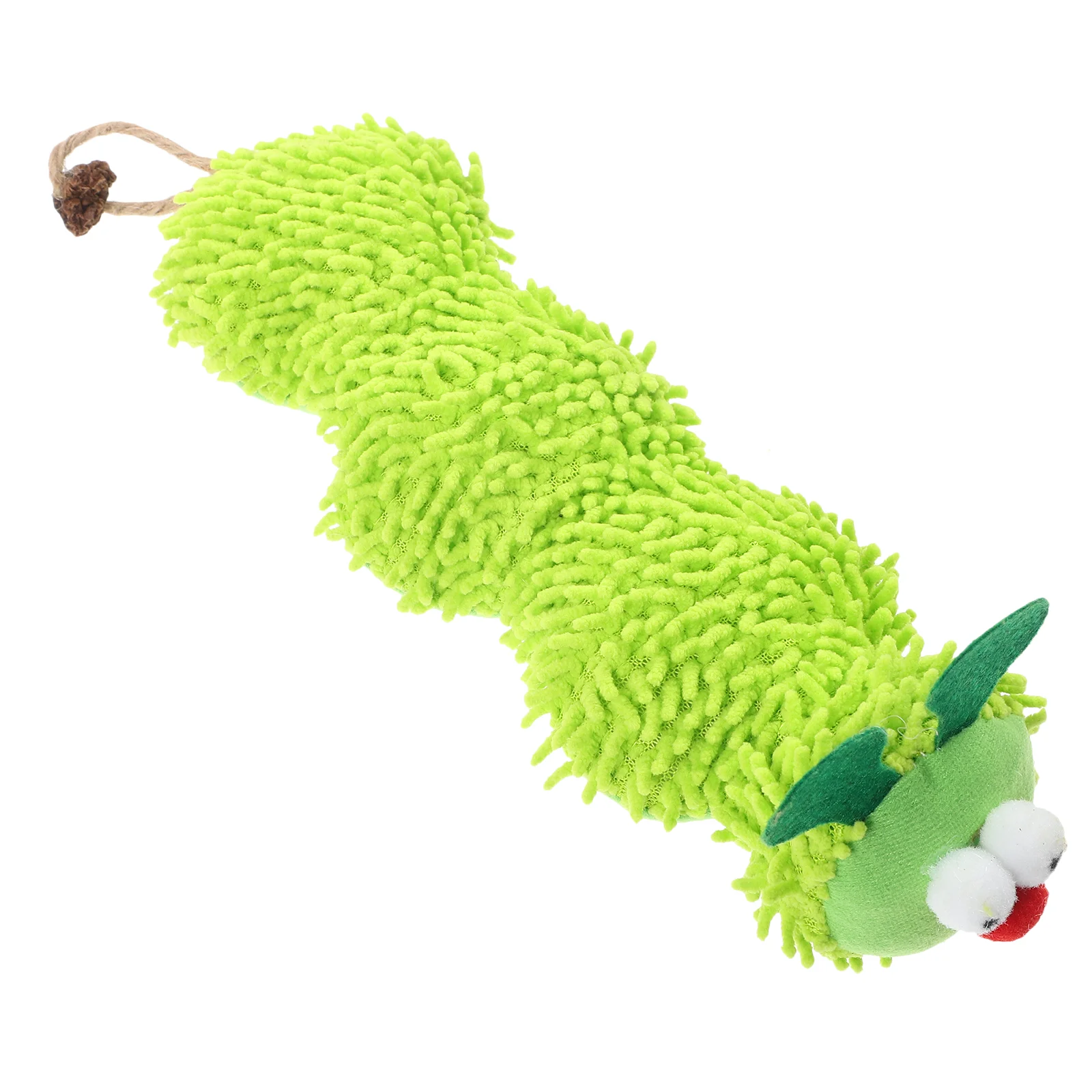 

Cat Plush Toy Chew Animal Toys Kitten Supplies for Indoor Cats Caterpillar Funny