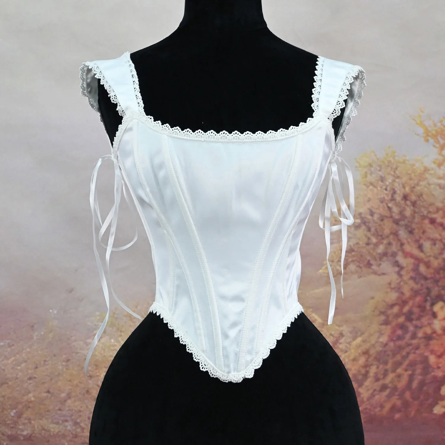 Women's Corset Sexy Red Black White Corsets Top Lace-up Vintage Gothic Bustiers Evening Party Elegant Lace Bodices Slimming