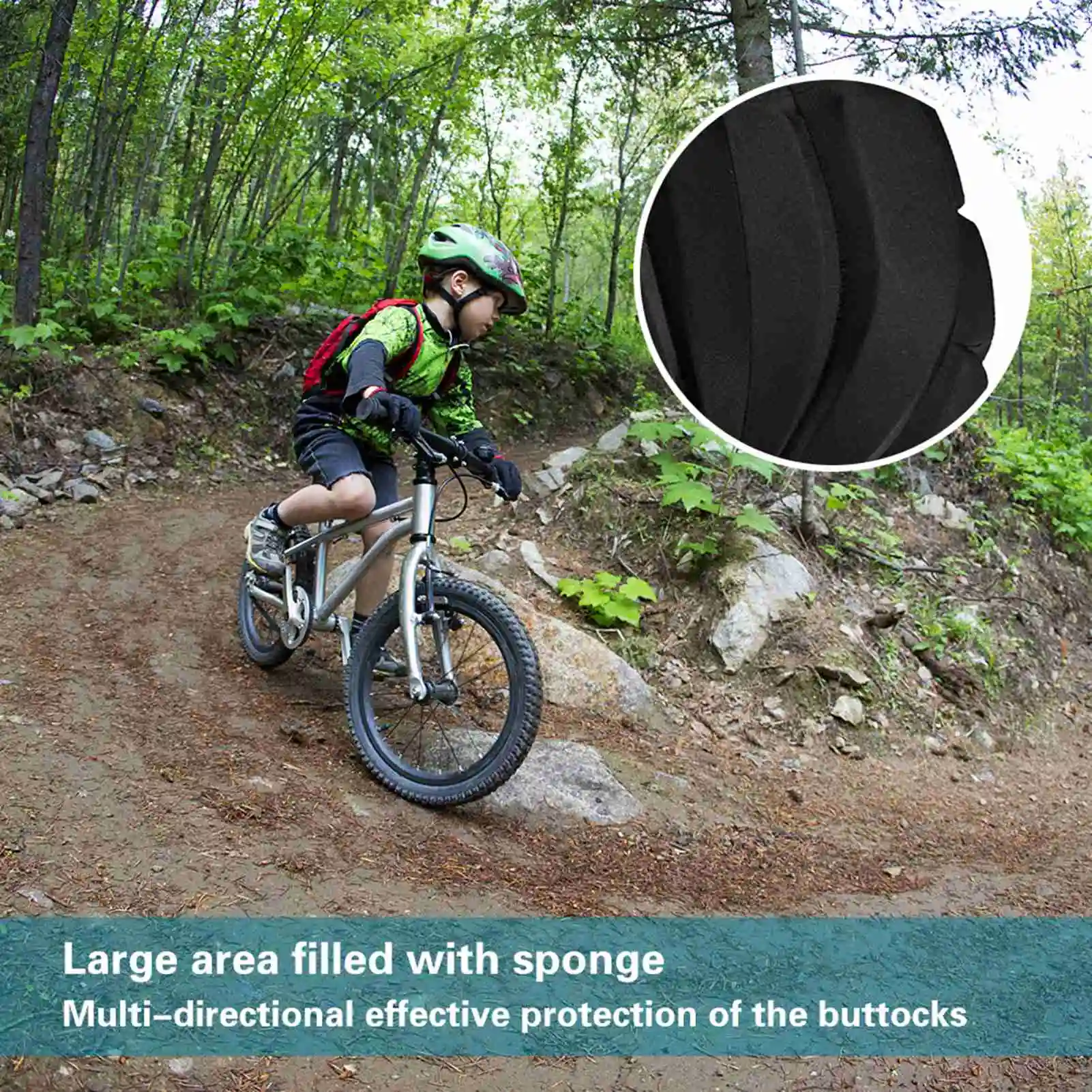 Kids Pads For Roller Skating Accessories 3d For Butt And Tailbone Kids Hips Protective Pads figure skating crash pads