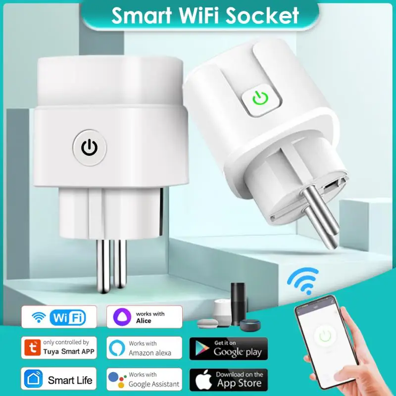 

Умная розетка AlexaSmart с поддержкой Wi-Fi и управлением через приложение