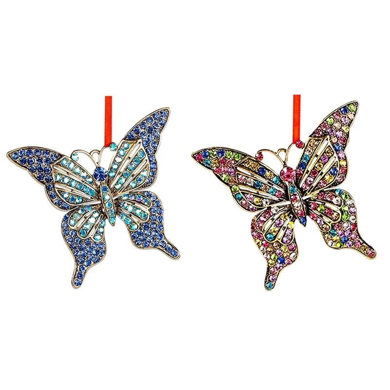 

1 Piece Butterfly Ornament Butterfly Hanging Ornament Butterfly Decorations Tree Ornaments