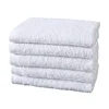 4Pcs 25x25cm White Soft Cotton Small Square Home Hotel Bathroom Multifunctional Cleaning Hand Towel 6