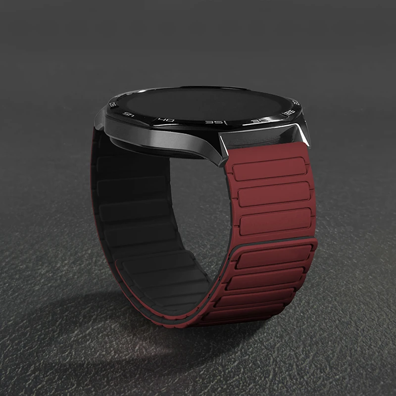 Magnetic Silicone Sports Watch Strap - Universal Fit and Stylish Design