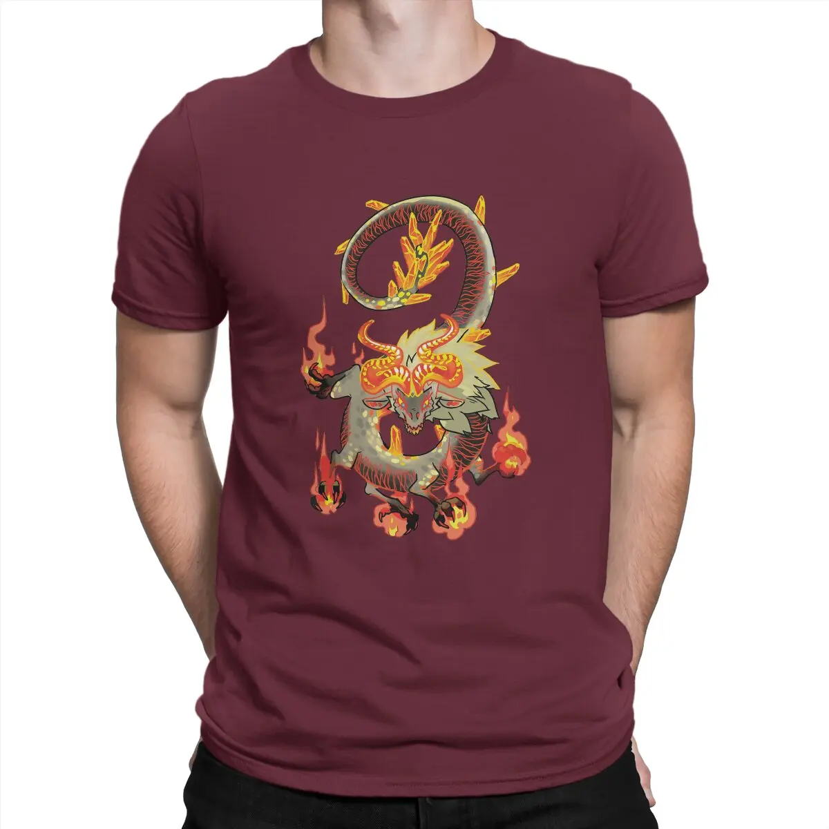thumbnail image 1 of Camiseta de algodón de manga corta con cuello redondo y diseño de Zelda para hombre de la antigua Dinastía Z, ideal como regalo de humor., 1 of 7