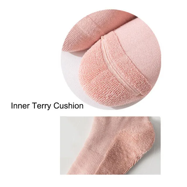Yoga Socks Cotton Dot Silicone Terry Non-slip Women Pilates Grip Knee-high Slouch Socks 2