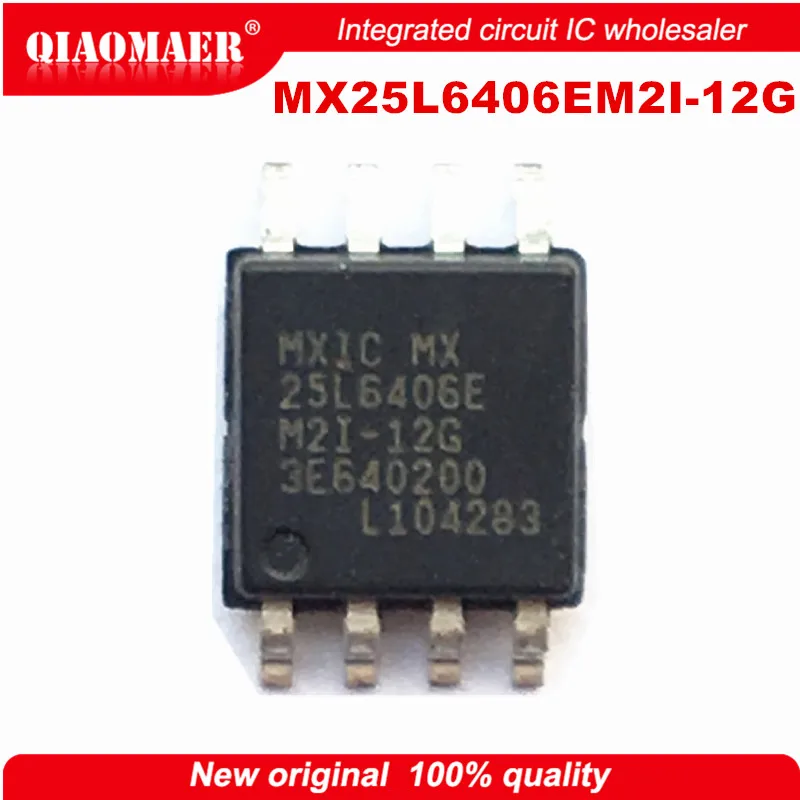 

Флэш-накопитель 25L6406EM2I-12G MX25L6406E MX25L6406 25L6406E 25L6406 SOP-8, 1 шт.