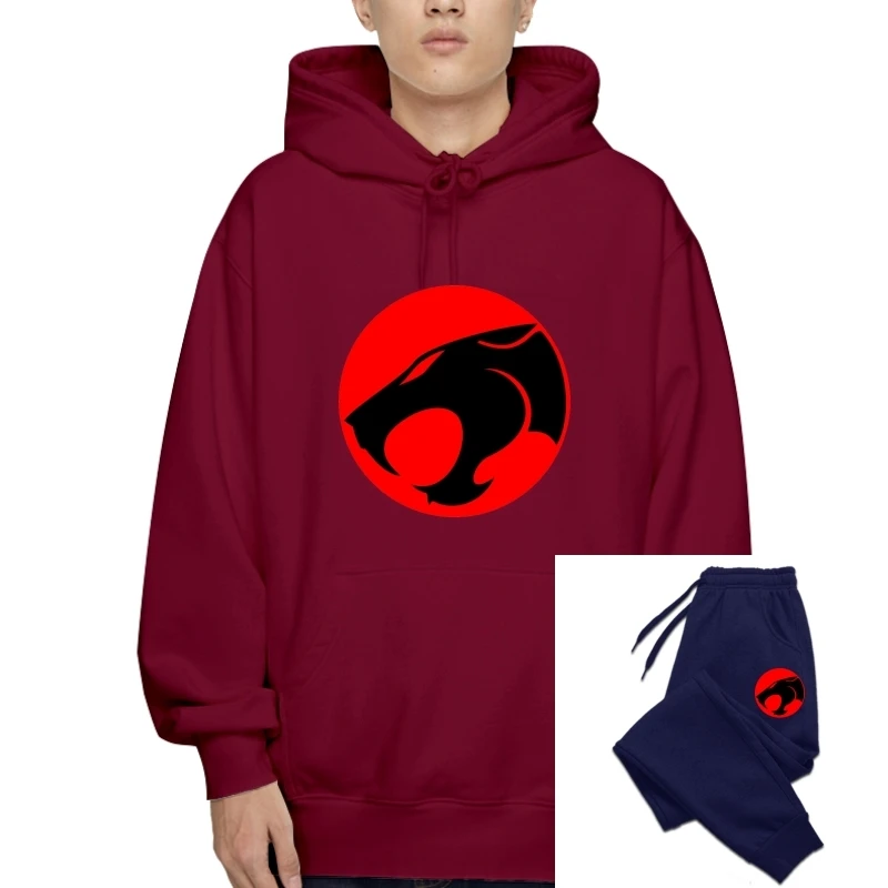 

Thundercats Distressed Logo Black Men T-Sweatshirt Hoodies New2018 New Men Hoody