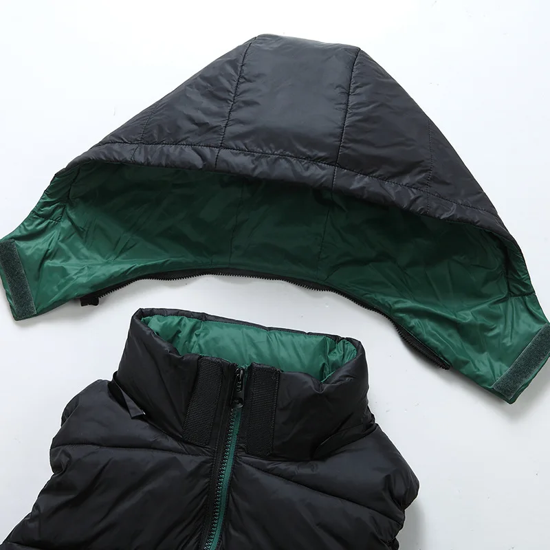 아동용 면 조끼, 부모-자녀 매칭 의상, 아동용 민소매 재킷, 남아 여아 100-185cm 조끼, 패션