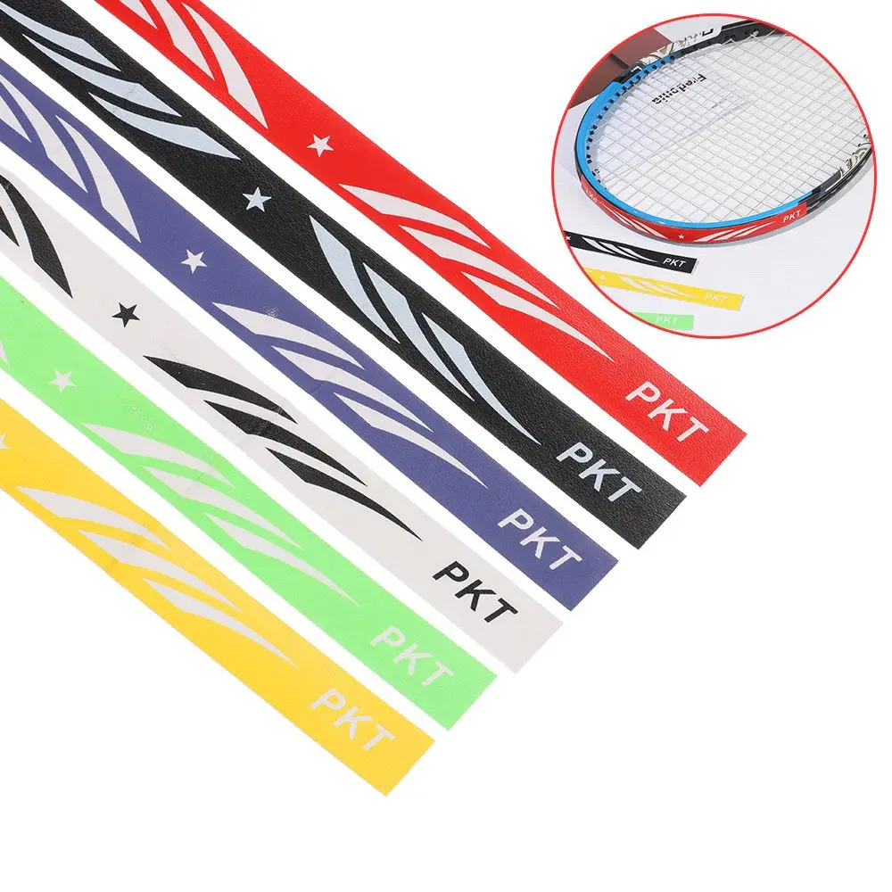 

Tape Badminton Accessories Wear Resistant Racket Head Protector Tape Racquets Protective Sticker Racquet Guard Self Adhesive