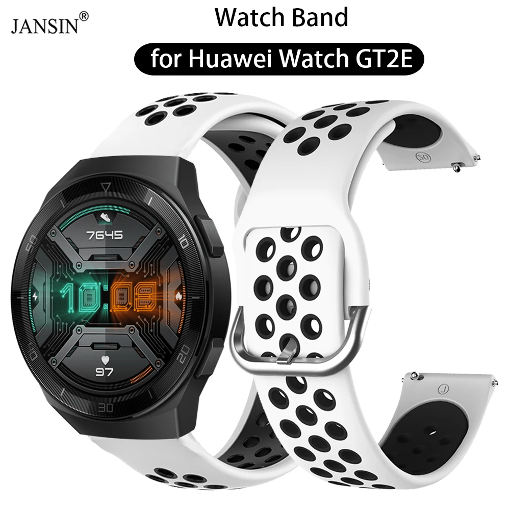 

Strap Silicone Watchband for Huawei Watch GT2E Band Sport Bracelet for Huawei Watch GT 2E Wristband Correa Accessories