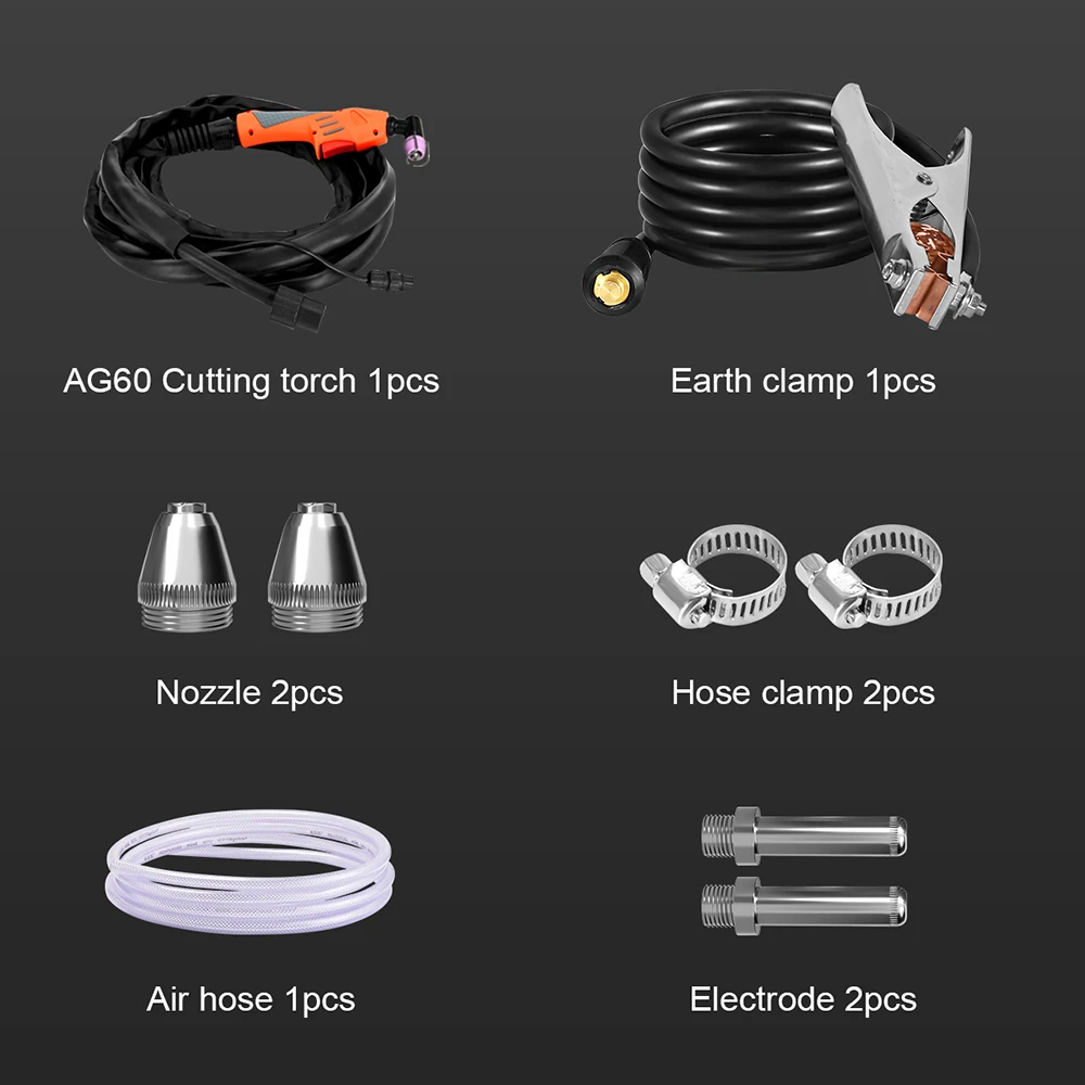 HITBOX HBC5500 Plasma Cutter Welding Machine Fit 0.1-13mm Aluminum Copper Carbon Galvanized Stainless Steel For Soldering Tool 5