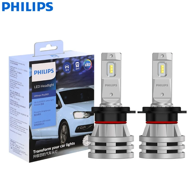 Philips – phare de voiture LED Ultinon Pro3101 H7, 6000K, blanc