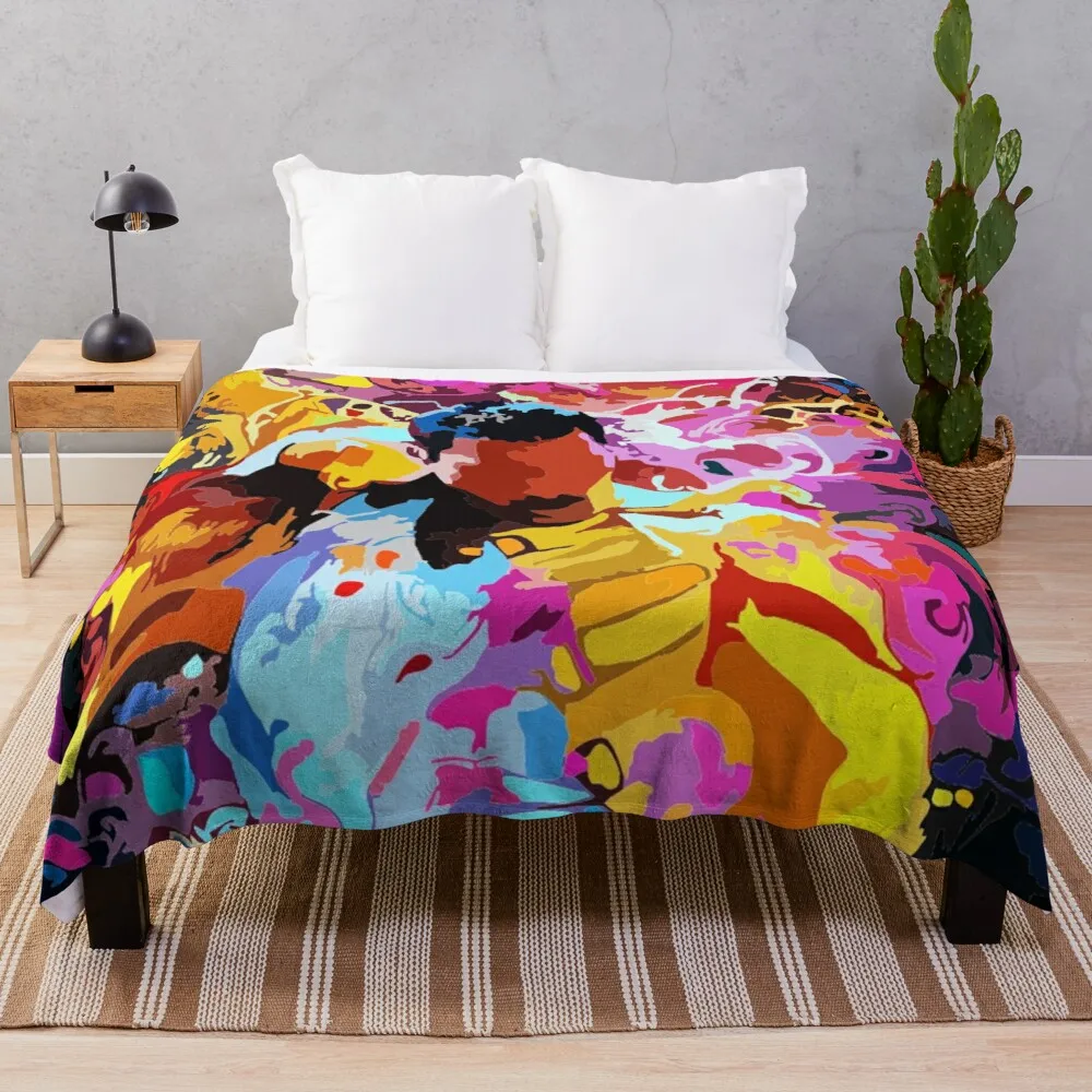 

Freddie Mercury 1 Throw Blanket Luxury Brand Blanket