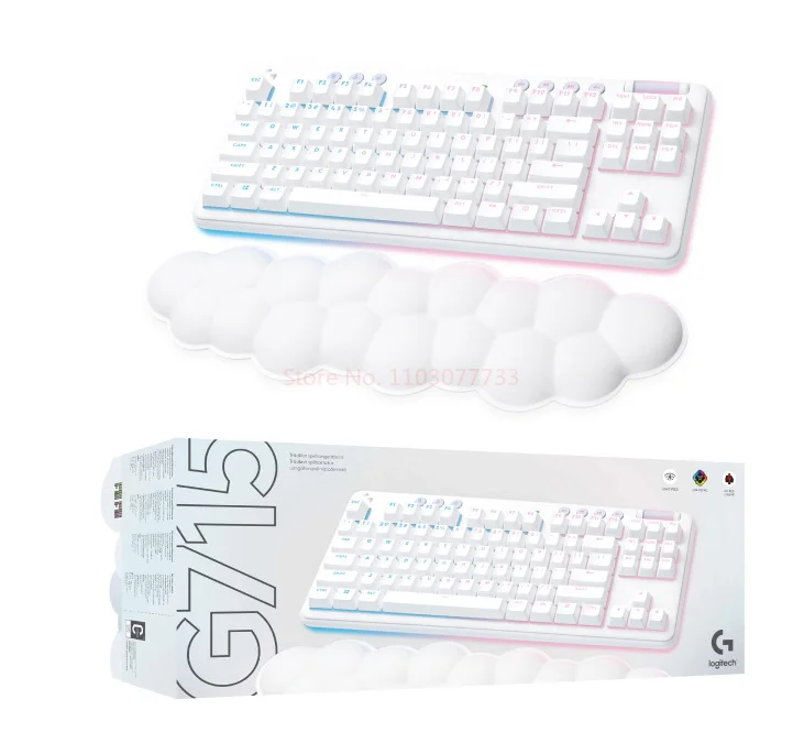 G715 ホワイト メカニカルキーボード　マウス　セット LOGITECH-メカニカルキーボードとマウスのセット,オリジナル