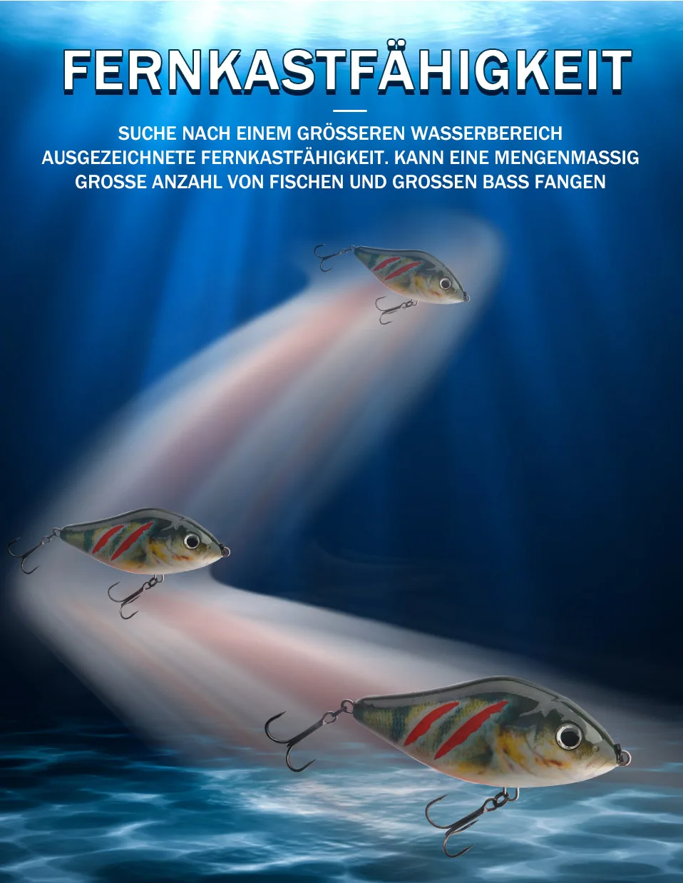 GOBASS Slider Jerkbait 6 cm/8 cm/10 cm Langsam sinkender Moschus Wobbler Pike VIB Harter Köder Kurbelköder Kunststoff Angelköder Pesca Leurre – Detail 4