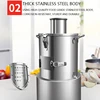 110/220V Electric Garlic Peeler Machine Peeling Stainless Steel Commercial for Home Grain Separator Restaurant Barbecue 3