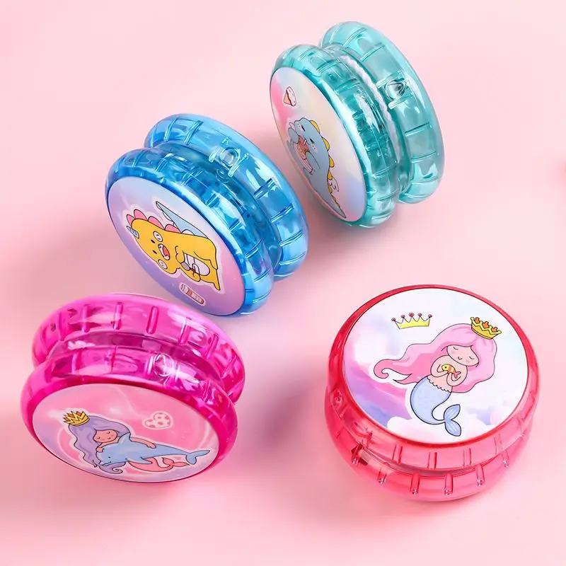 Classic Funny Glowing YoYo Ball LED Flashing Yoyo Toy Children Luminous Kids Party Glow Entertainment