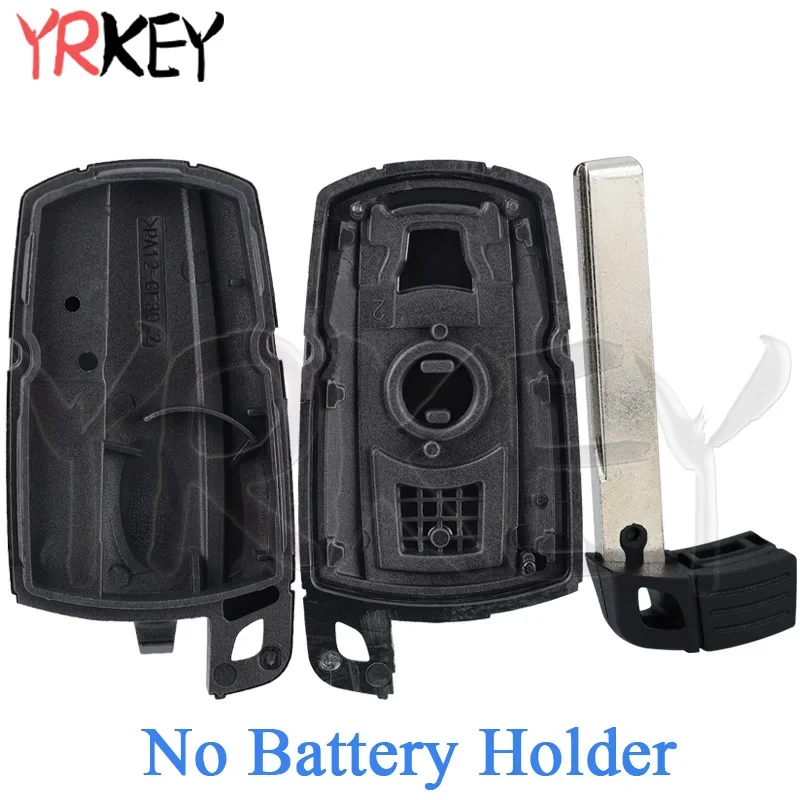 כפתור fob מפתח מרחוק עבור bmw 1 3 5 6 x סדרה e90 e91 e92 e90 e91 e92 e60 החלפת פגז מפתח חכם פח להב fob שלט רחוק