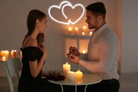 Description Picture 3 of itemLove Heart Neon Sign LED Light Luminous Wedding Party Room Shop Home Heart Wall Decoration Lamp Dimmable USB Neon Lights