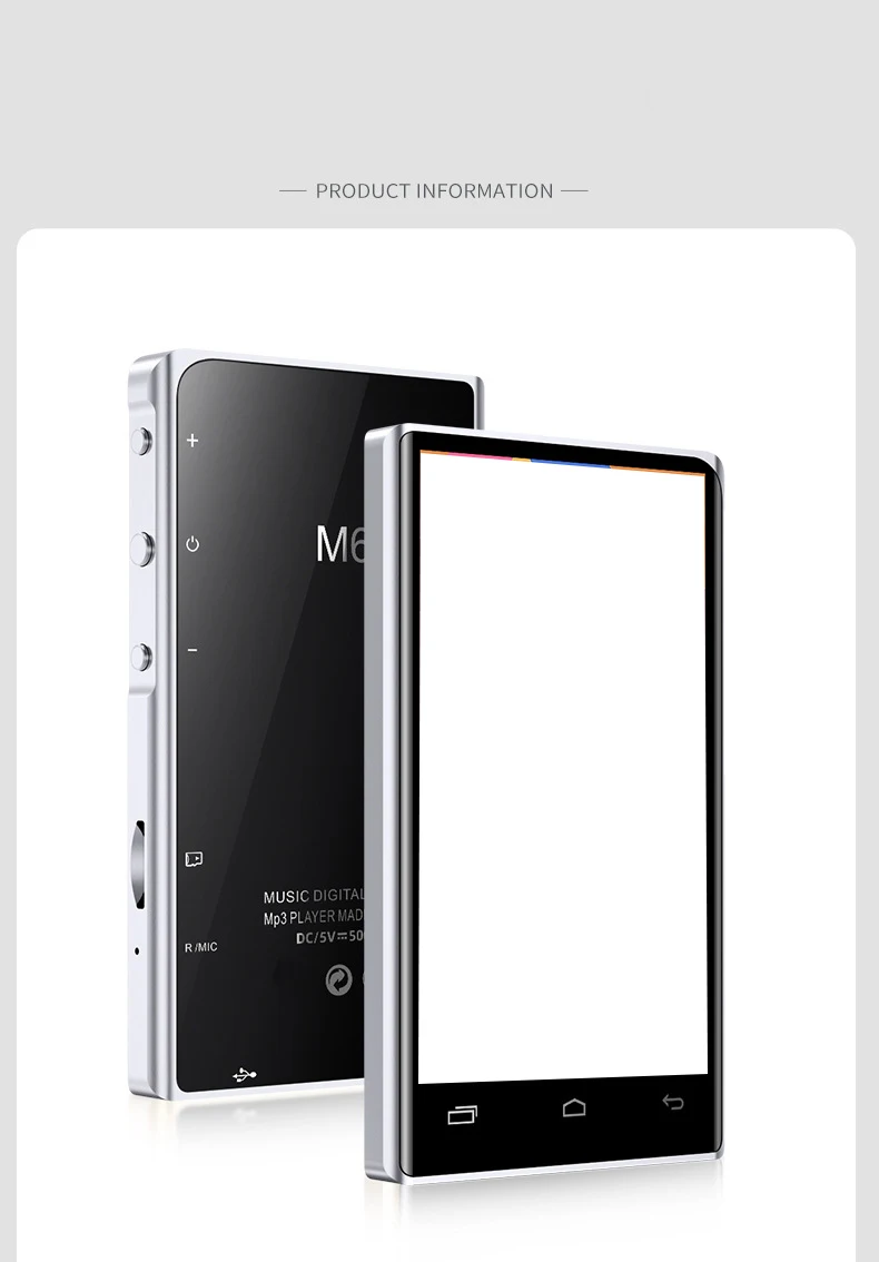 

Wifi MP4 Player Portable MP5 Hifi Sound Music MP3 Player Full Touch Screen Ultra Long Standby Automatic Electronic Reading