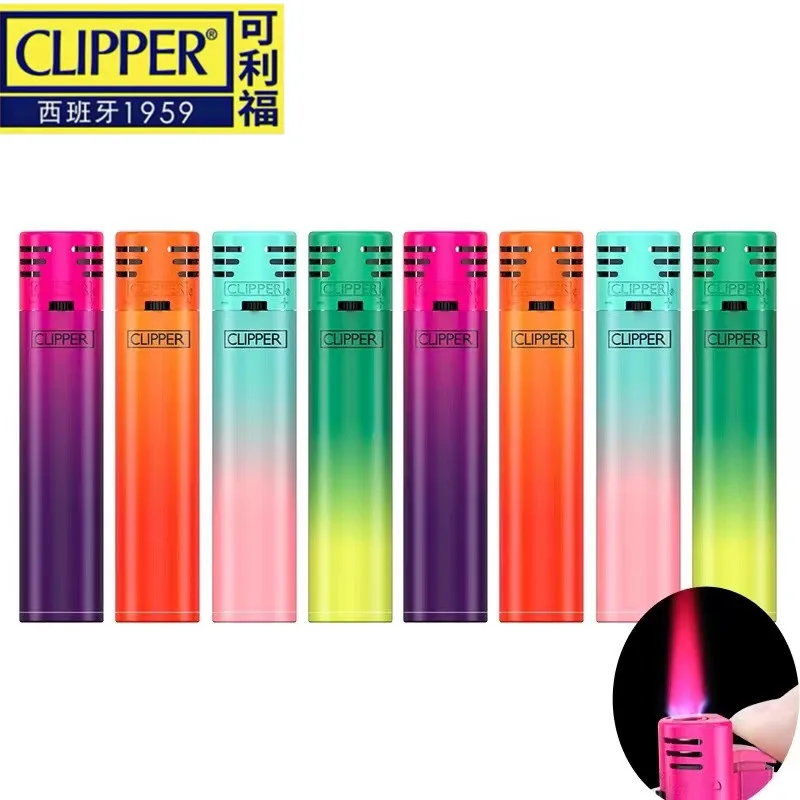 ButaneInflatableTorchLighterPinkFlameJetLighterElectronic