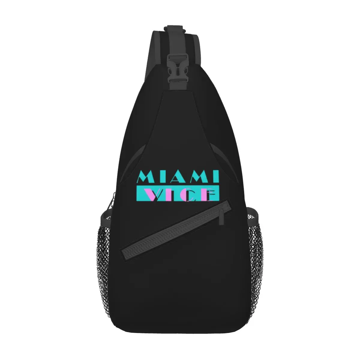 

Miami Vice - Tv Shows - Side Sling Backpack Sling Bag Hiking Travel Chest Bag Daypack Men Crossbody Backpack Shoulder Bag Pouch