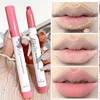 Contouring Matte Lip Liner Pen Matte Pink Red Lipstick Pen Waterproof Lasting Natural Soft Smooth Sexy 3D Lips Cosmetics Pencil 1