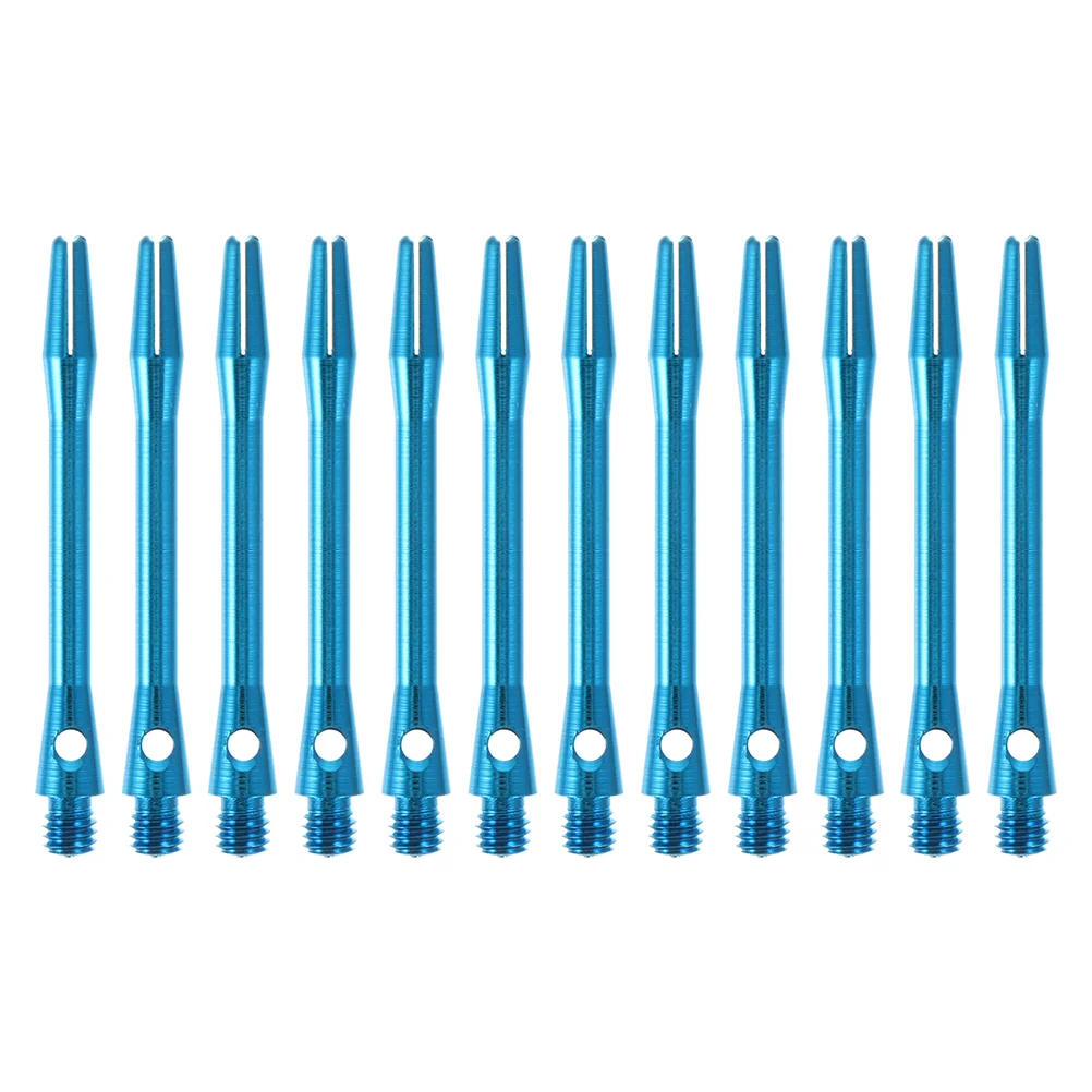 

12 Pcs Dart Shaft Thread Rods Portable Game Supplies Aluminum Alloy Professional Shafts Sturdy Stems