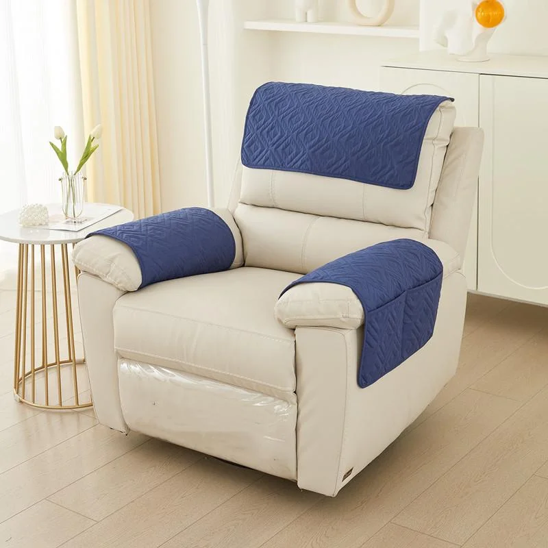 New Stretchy Sofa Armrest Cover Fleece Thickened Non Slip Couch Chair Arm Protector Stretch To Fit 4