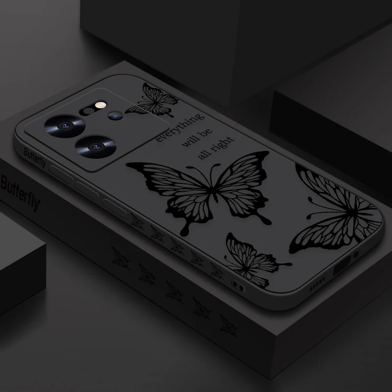 Butterfly Lanyard Phone Case with Enhanced Protection