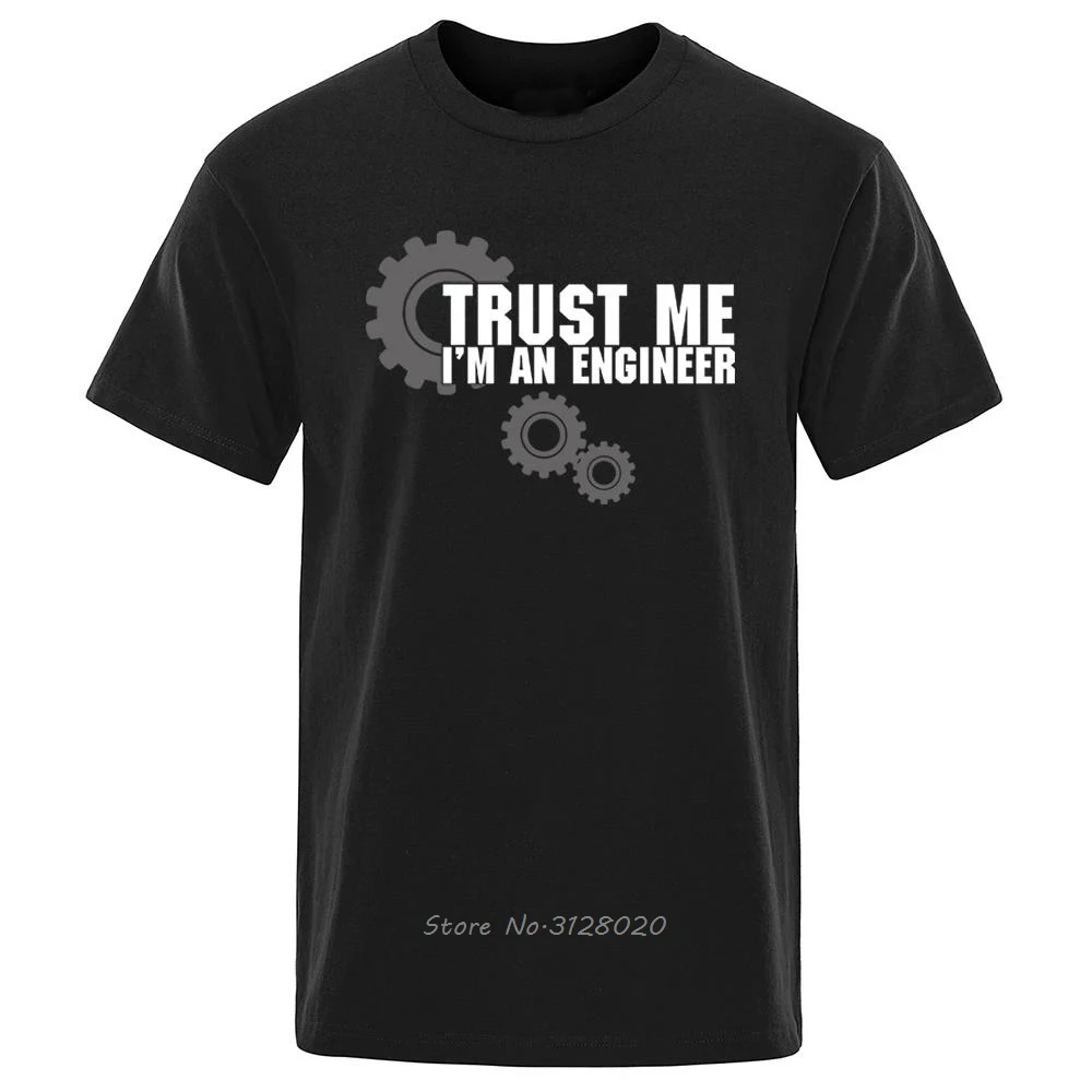 Vertrauen Mir, ICH BIN Ingenieur Hip Hop Männliche T Shirt Übergroßen Hohe Qualität Kleidung Sommer Straße Baumwolle Beiläufige Lose T-Shirt Männer t-shirt – Detail 3