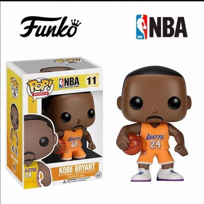 FUNKO POP Basketball Star Black Mamba Kobe BRYANT # 11-Actionfigur zum Sammeln, Modellspielzeug für Fans – Detail 3