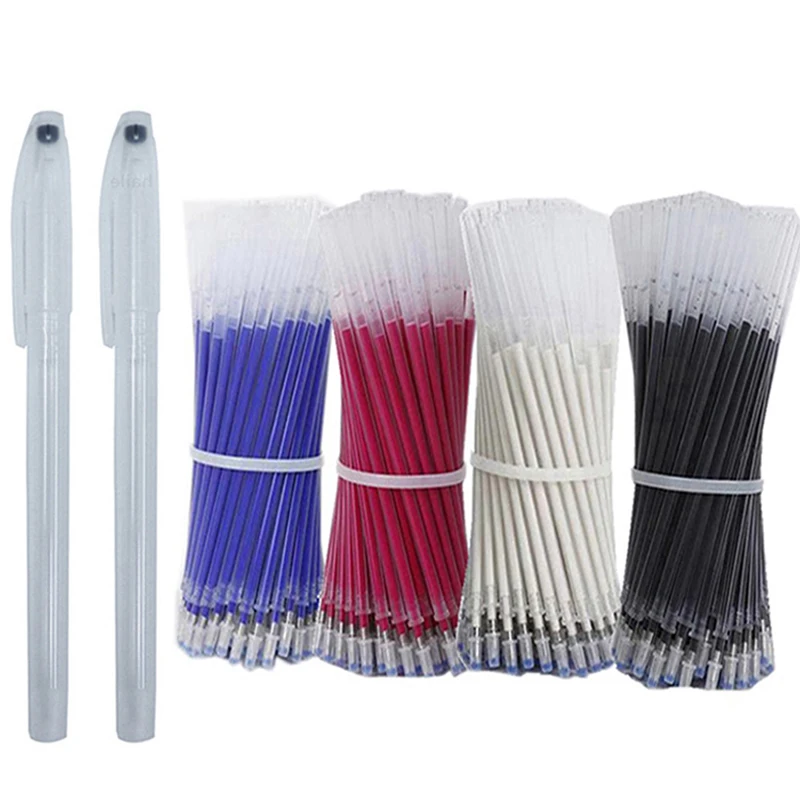

103Pcs / Set Heat Erasable Refill Marker Pen Temperature Disappearing Fabric Pens Line Marking DIY Craft Sewing Accessories
