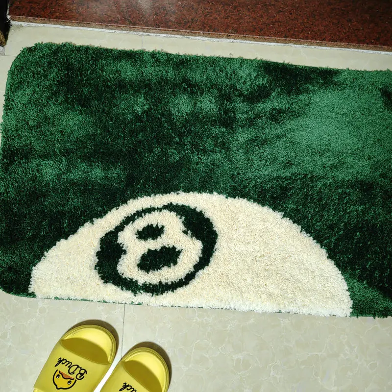 8 Ball Doormat Carpet Tufted Rectangle Non-slip Bath Mat Soft Plush Fullfy Rug Home Decor Living Room Bedroom Floor Mat floor mat 2761077