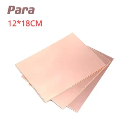 FR4 Double Side Copper Clad Plate 12x18cm DIY Printed Circuit PCB Kit Laminate Circuit Board 12x18cm Glass Fiber Universal Board
