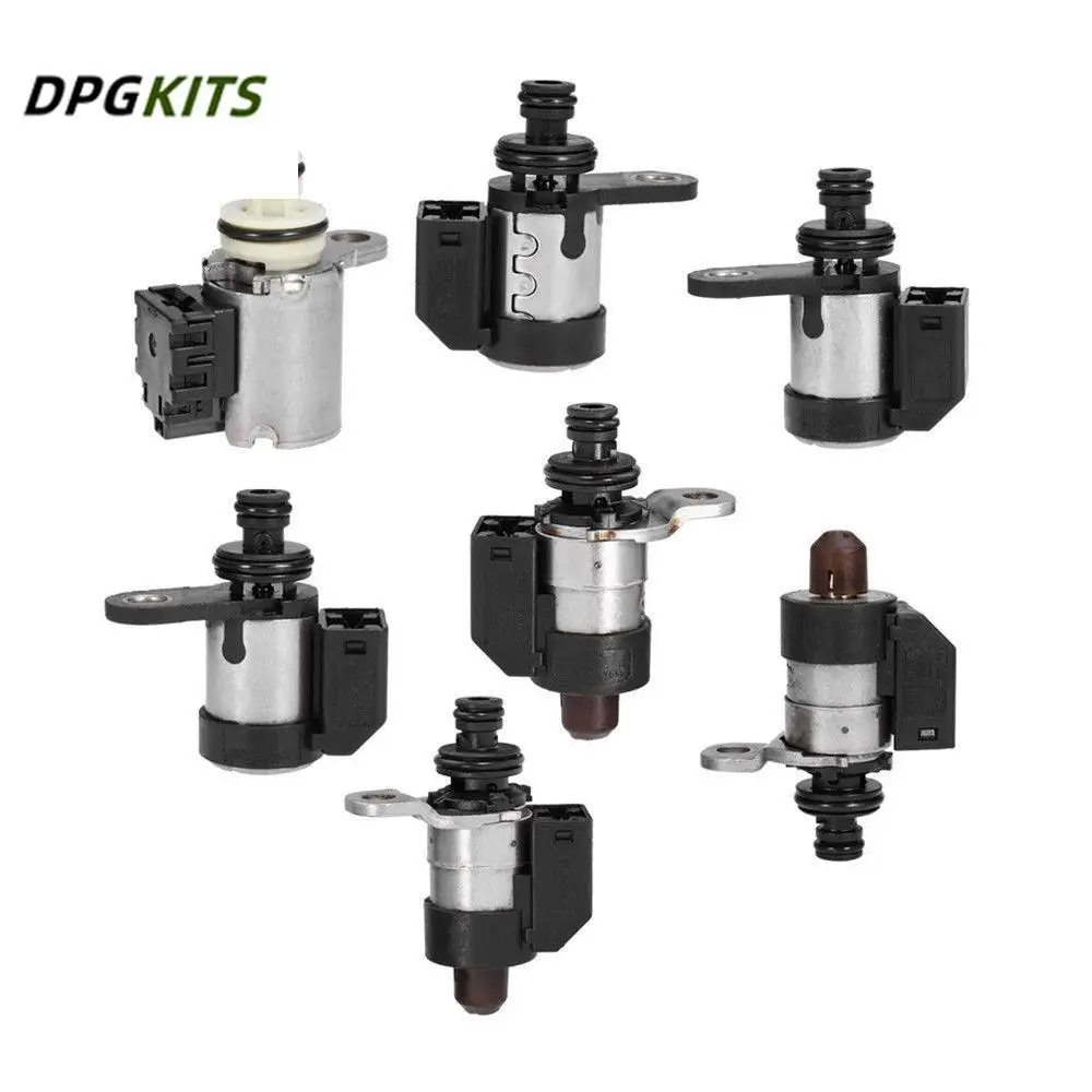 7Pcs Shift Transmission Solenoid Kit Car Pressure Control Solenoids for
