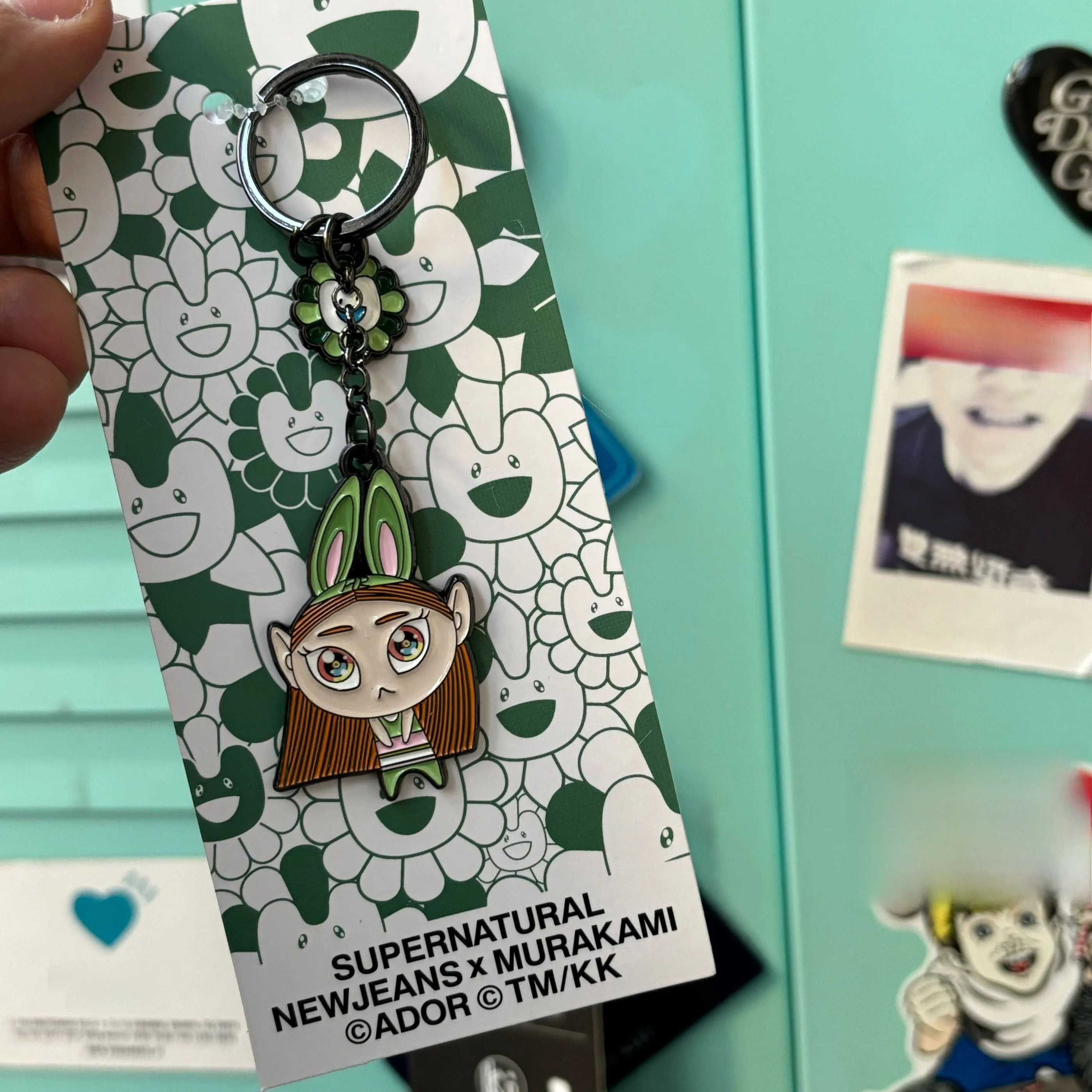 Newjeans Keychain Collaboration with Trendy Brand s Suower Pendant