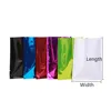 100pcs Colored Aluminum Foil Bags Heat Sealable - Food Grade Top Open Aluminizing Plastic Flat Pouch Powder Facial Mask Package 5