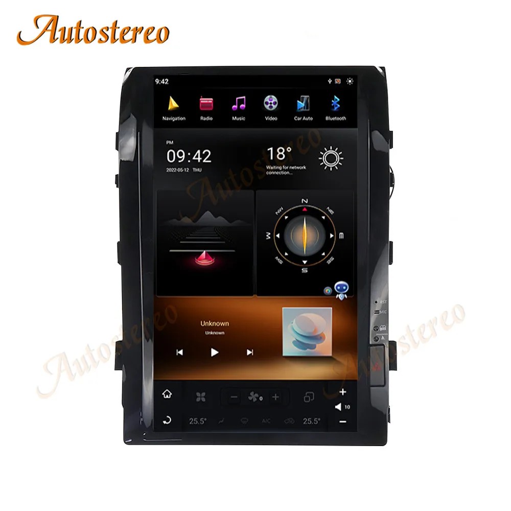 Android 13 Carplay Car GPS Navigation for TOYOTA LAND CRUISER LC200 2008-2015 Te