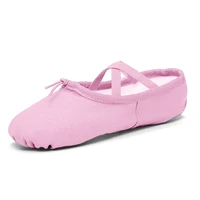 Girls Ballet Shoes For Woman Kids Ballet Slippers Women Ballet Flats Children Practise Dance Shoe Soft Sole Canvas Training Shoe
